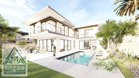 Corner Luxury 3BR Townhouse | Falcon Island | Canal View