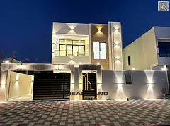 For sale, a modern villa, with a price including registration fees, negotiable, 25-year insulation w