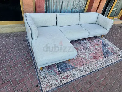 Crate&barrel L-Shaped sofa