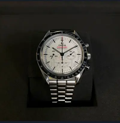 Omega SpeedMaster White dial 1:1 Clone With Box Card