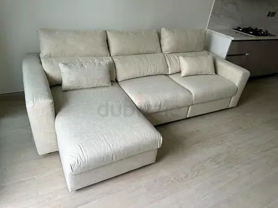 Top Quality IKEA Eskilstuna L Shape Sofa Beige