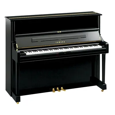 Yamaha U1 Upright Piano. Japan made with new piano bench. Well balanced keys and Hammers and pedals