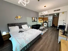 Specious and Elegant Furnished Studio || Near Me'aisem City Centre || Amazing Amenities || Pay Month
