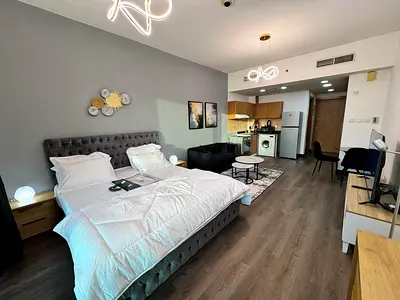 Specious and Elegant Furnished Studio || Near Me'aisem City Centre || Amazing Amenities || Pay Monthly Rent