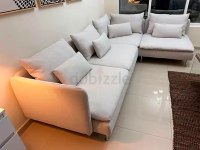 IKEA Soderhamn Corner Sofa Beige