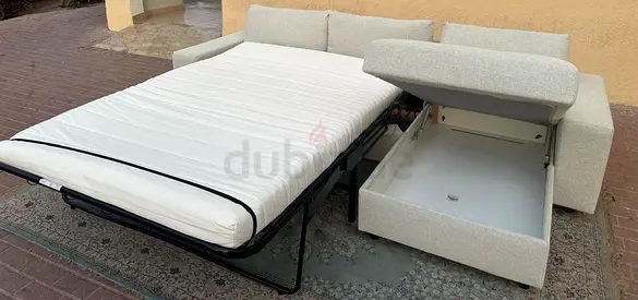 As perfect condition IKEA vimle sofa bed with storage