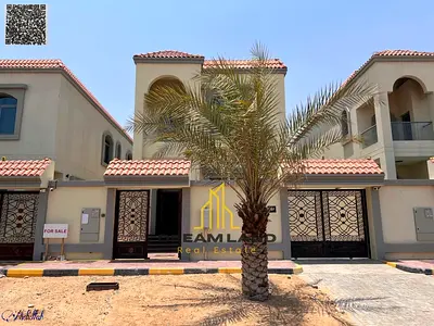 Ready to move in with electricity, water, and air conditioning | Own a luxury villa in Al Helio 1, Ajman | 4 master bedrooms | A great deal at a compe