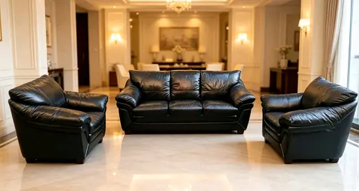 Leather Sofa 5 Seater