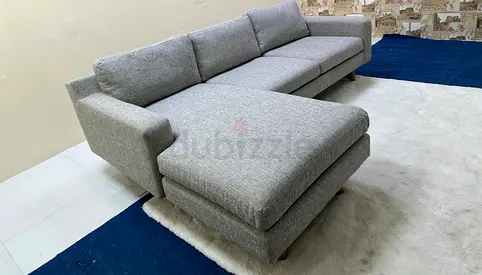 Brand new condition west elm lshape sofa