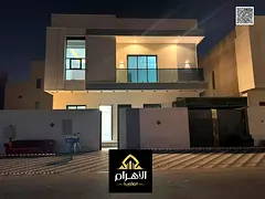 Villa for sale in Ajman | Al Zahiyah area | 6 bedrooms, majlis, 2 living rooms, maid's room and roof
