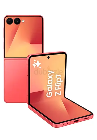 Galaxy Z Flip7 5G 256GB Coral Red