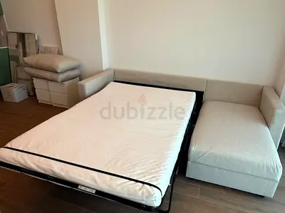 IKEA vimle L Shape Sofa bed with storage beige