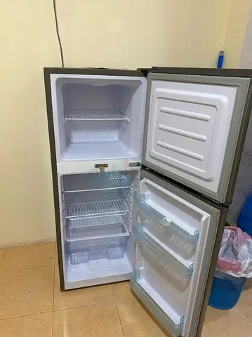 Compact two-door refrigerator with freezer - good working condition