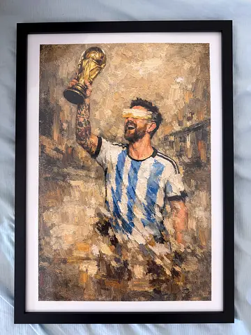 A3 Framed Art Print – لوحة فنية جاهزة بإطار أنيق