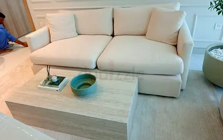 Perfect condition crate&barrel three seater sofa