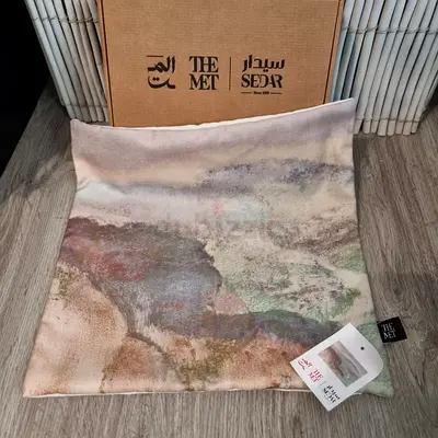 BRAND NEW Sedar x The MET Museum Luxury Cushion Cover (40x40 cm) - Mirdif