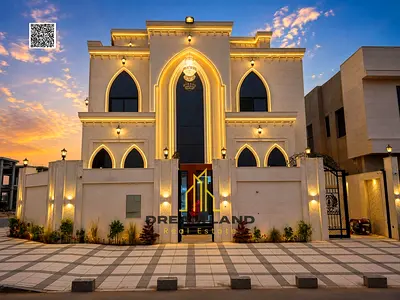 فيلا كورنر كلاسيك تصميم عصرى 7غرف وروف شامل رسوم التسجيل