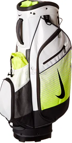 BRAND NEW Nike Performance 14-Way Golf Cart Bag (White/Volt Black) - Unused