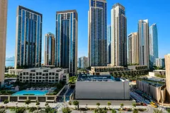 Semi-furnished |Community View|Luxury Branded Unit