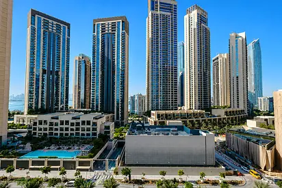 Semi-furnished |Community View|Luxury Branded Unit