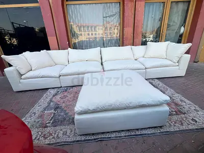 Looks great Condition Marina Home feather 🪶 filled Modular Living room Sofa