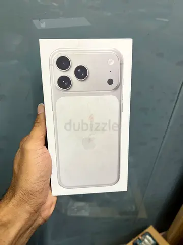 iPhone 17 pro max 256 silver TDRA new