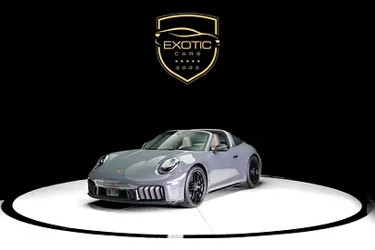 911 TARGA 4 GTS | NARDO GREY | BOSE AUDIO | WARRANTY JULY 2028 | MATT CARBON INTERIOR