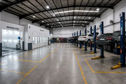 Professional Automotive Service Center and Workshop Facility