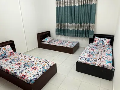 Available bedspace in family apartment with family environment