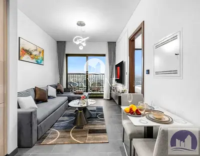 Luxury Furnished 1BR | Skyline Views | Sobha Hartland