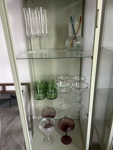 4 Sets of 4 Decorative Glassware (Goblets, Wine/Champagne & Tumbler Glasses) - Excellent Condition