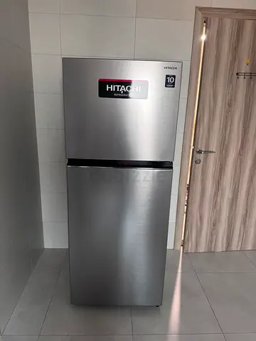 Hitachi 500L Top Mount Refrigerator HRTN6408S – 10 Yr Compressor Warranty, Inox
