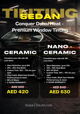 Premium Car Windows Tinting – Stay Cool Protected 🚗☀️