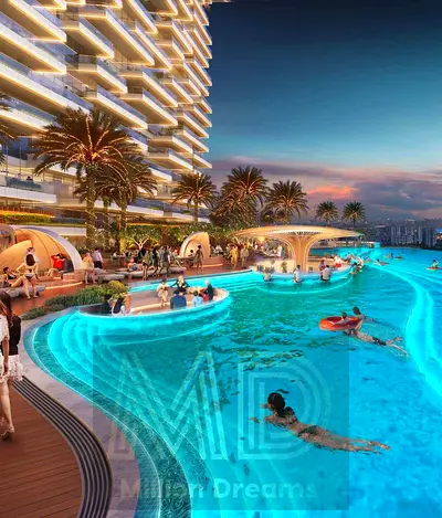 Waterfront 1BR Apartment | DAMAC City 2 | Multiple Iconic Views