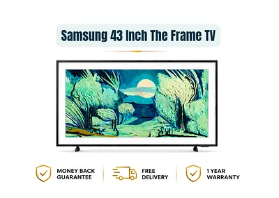 Samsung 43" QLED The Frame 4K Smart TV | 43LS03F | Free Delivery | Warranty