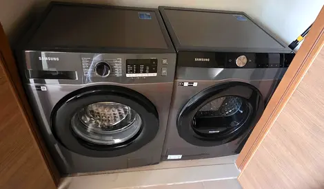 Free Delivery- SAMSUNG 9KG Washer 9KG 💯 Dryer Separate Set Latest Model Stackable,