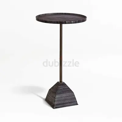 Crate and barrel - Prost Medium Marble Round Drink Table