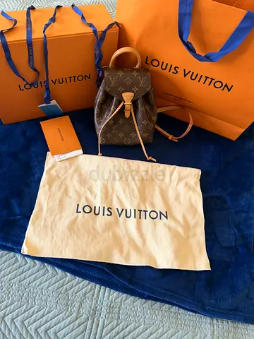 Authentic Louis Vuitton Mini Montsouris Backpack -cross body bag, Monogram Canvas