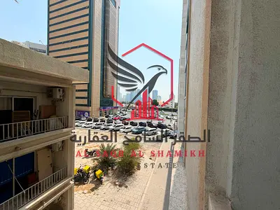 Cheapest one-bedroom apartment with a large balcony and open view, flexible payment options, close to all services, for rent in Al Majaz 1
