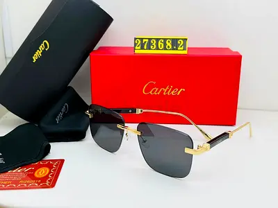 Cartier framless clean glasses with box