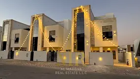 Luxury villa for sale in Ajman, 6 bedrooms | Registration fees included