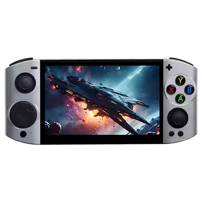 Handheld Gaming Console with Large Screen and Attach-On Controllers - Like Steam Deck