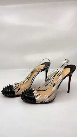 Christian Louboutin Spiked Sling Back Size 38