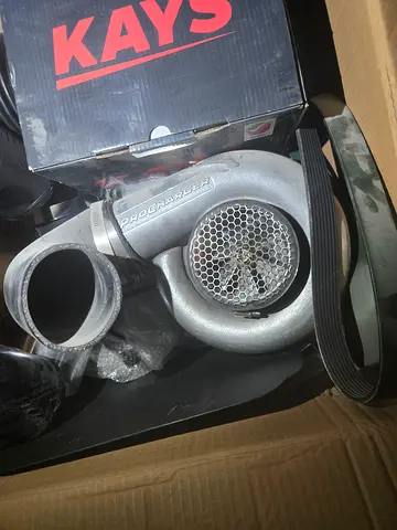 Supercharger and cooler