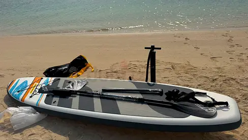 Inflatable Paddleboard with Detachable Seat and Paddle Hydroforce Aqua Wander Set 305x84x12cm