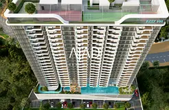 Premium Studio for Smart Investors | DLRC | Unique Outdoor Cooling Design