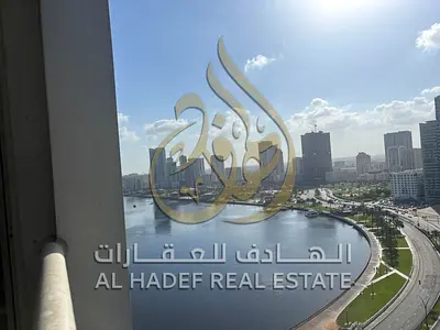 Annual Rent in Al Majaz 3 – Sharjah * Two bedrooms and a spacious living room. * Sea view. * Balcon