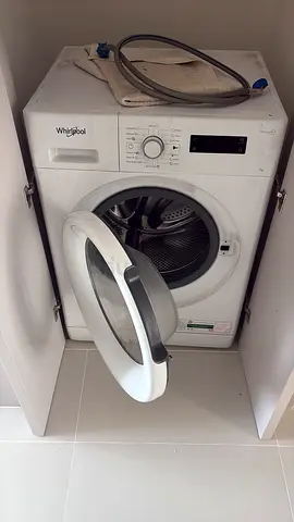 Whirlpool front-load washing machine - used, good working condition