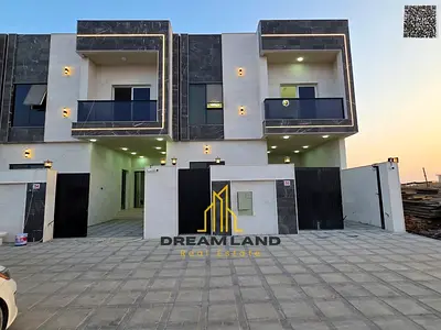 Own a luxury villa in Ajman (including registration fees) with modern designs and spacious areas, with freehold ownership for all nationalities and at