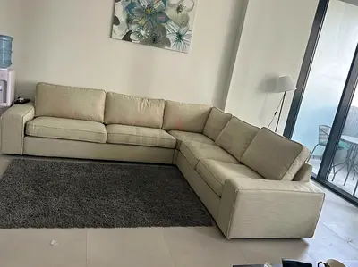 Excellent condition IKEA Kivik Corner L Shape Sofa Beige
